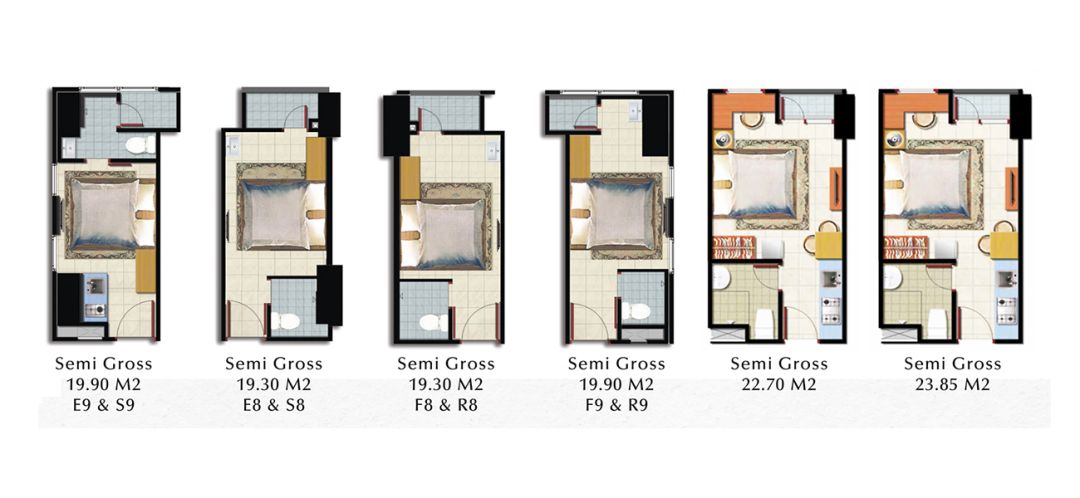 B Residence BSD Tower Rose Tipe Studio