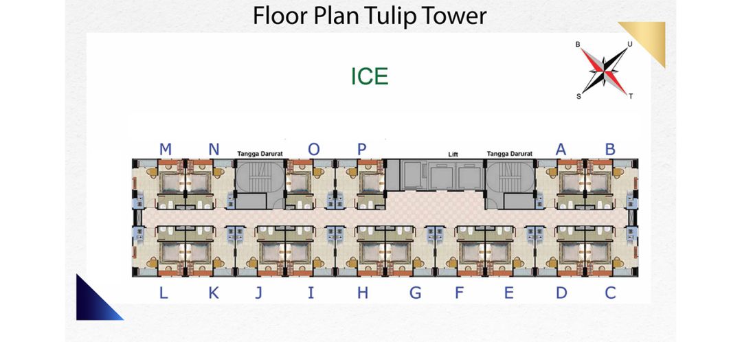 B Residence BSD Tower Tulip Tipe Studio A